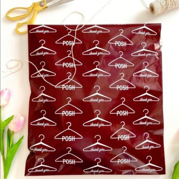 20- Poshmark hanger print poly mailers size 10x13 - Picture 3 of 4